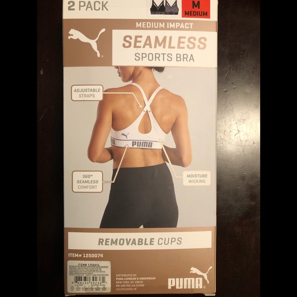Puma Medium Impact seamless sports bra 2 pack 😱 - Picture 5 of 6